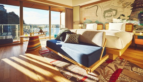 Suite, 2 Twin Beds, River View