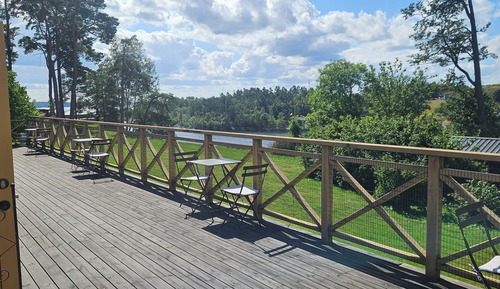 Standard Twin Room, Patio, Partial Lake View