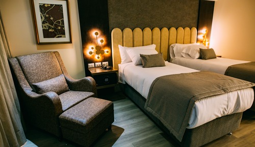 Twin Room, Non Smoking, City View
