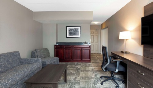Suite, 1 King Bed, Non Smoking, Refrigerator & Microwave (Living Room;with Sofabed)