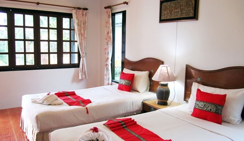 Deluxe Double or Twin Room, Garden View