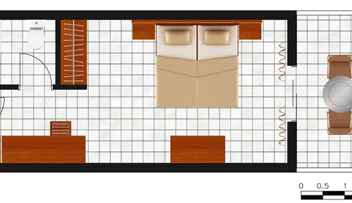 Standard Double Room, Garden View