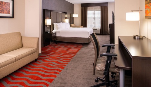 Suite, 1 King Bed with Sofa bed, Accessible (Mobility Tub)