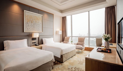 Executive Room, 2 Twin Beds, Business Lounge Access