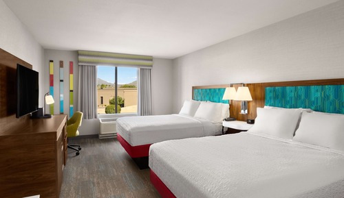 Room, 2 Queen Beds, Refrigerator & Microwave
