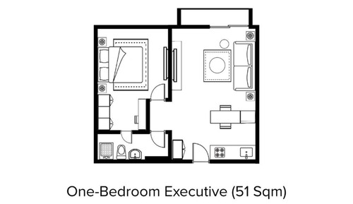 Executive Room, 1 Bedroom