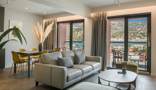 Superior Apartment, 3 Bedrooms, Balcony, Sea View