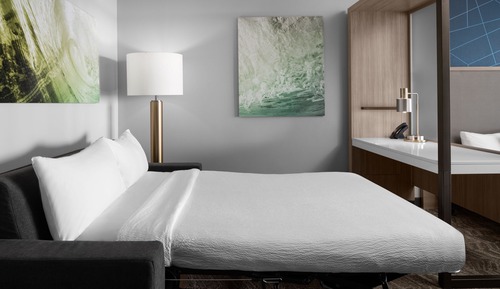 Studio Suite, 1 King Bed with Sofa bed, Balcony, Oceanfront (Mobility Accessible, Roll-In Shower)