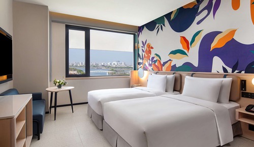 Twin Room, River View