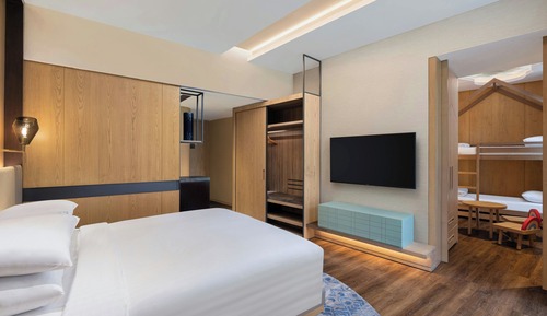 Family Studio, 1 King Bed, Non Smoking, Mountain View