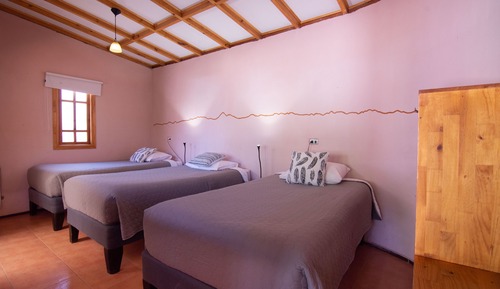 Superior Triple Room, Multiple Beds, Private Bathroom, Courtyard Area