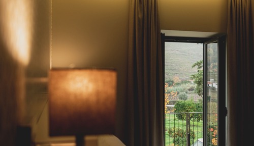 Double Room, 1 King Bed, Balcony, Vineyard View