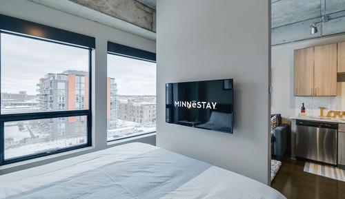 Condo, 1 Queen Bed with Sofa bed, City View