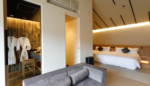 Standard Twin Room with Open Air bath - Non-Smoking