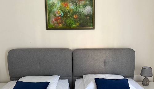 Double Balcony with side sea view