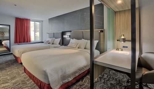 Suite, 2 Queen Beds, Mountain View (Mobility Accessible, Tub)
