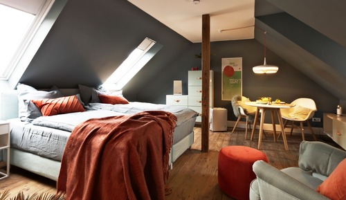 Design Studio, 1 Bedroom (Mint, incl. EUR 45 cleaning fee)