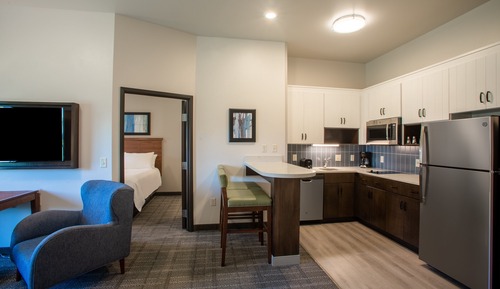 Suite, 1 Bedroom, Accessible, Kitchen (Communication Accessible)