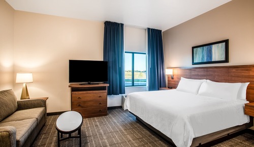Studio Suite, 1 King Bed, Accessible, Kitchen (Communication Accessible)