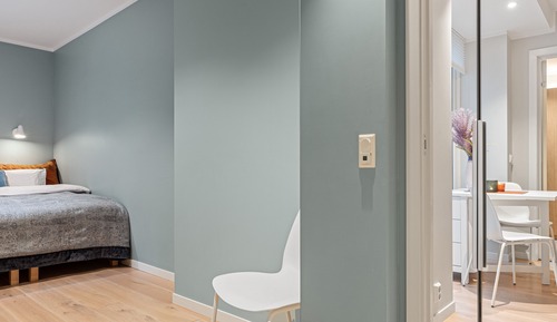 2 bedroom apartment, lower floor