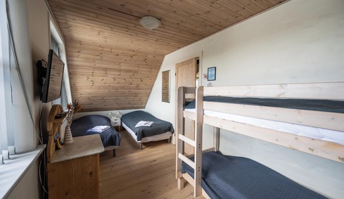 Family Room, Shared Bathroom