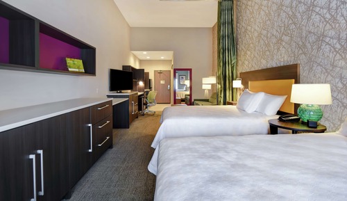 Studio, 2 Queen Beds, Accessible (Hearing)