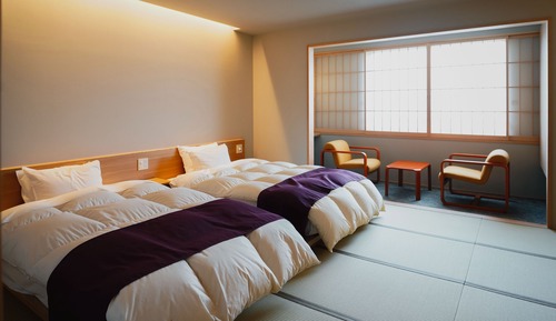 Renewal Twin Room with Tatami Area, Non-Smoking
