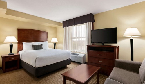 Suite, 1 King Bed, Smoking (One-Bedroom Suite)