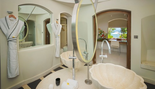 Villa, 1 King Bed, Private Pool, Beachfront (SO Beach, Private Garden,Plunge Pool)