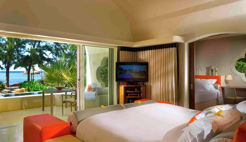Family Villa, 1 King Bed, Private Pool, Beachfront (SO, Private Garden, Plunge pool)
