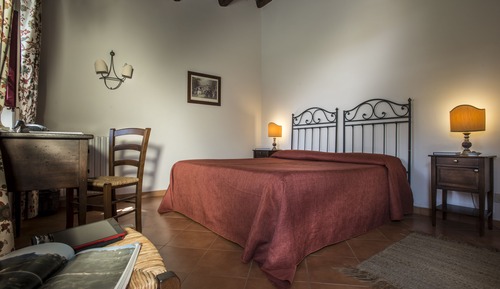 Basic Double or Twin Room, 1 Double Bed, Courtyard View