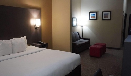 Suite, 1 King Bed with Sofa bed, Non Smoking
