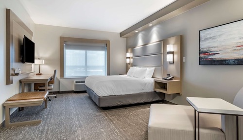 Standard Room, 1 King Bed, Accessible, Refrigerator & Microwave