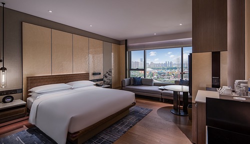 Business Room, 1 King Bed, City View
