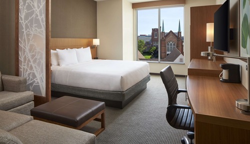 Room, 1 King Bed with Sofa bed (High Floor)