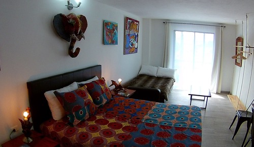 Elite Double Room, 1 Queen Bed with Sofa bed, Balcony, Valley View