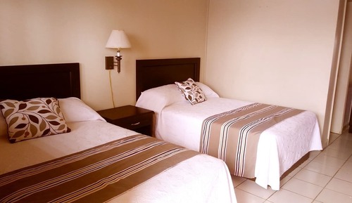 Comfort Double Room, 2 Queen Beds, Beach View