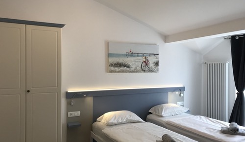 Deluxe Double or twin Room, 2 Twin Beds, Sea View