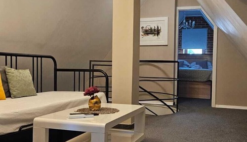 Two-Bedroom Suite in attic