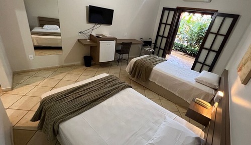 Twin Room, Accessible, Garden Area