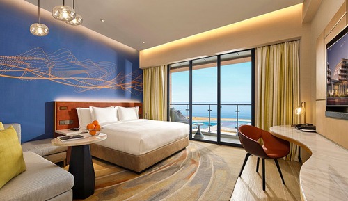 Deluxe Room, 1 King Bed, Beach View (Deluxe King Ocean View Room)