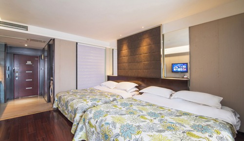 Business Apartment, Multiple Beds, Kitchen (Twin)