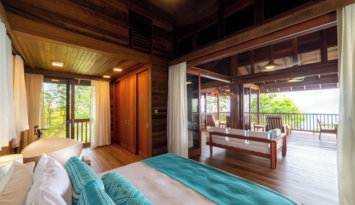 Clifftop Zabuco Honeymoon Villa I with Mapou Cottage