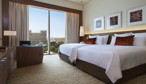 Deluxe Room, 2 Double Beds, Non Smoking, Sea View