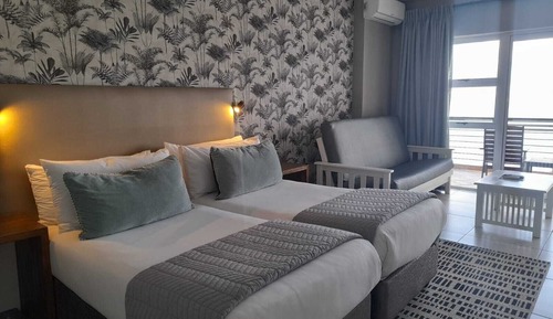 Superior Twin Room, 2 Twin Beds, Beach View, Beachfront