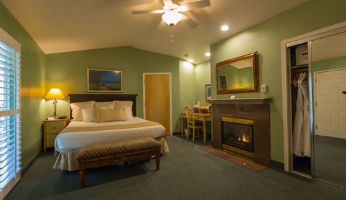 Room, 1 King Bed, Fireplace (Guest)