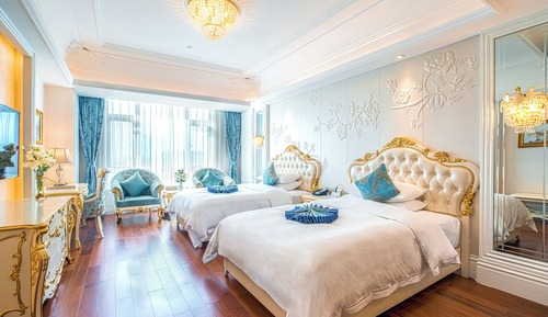 Deluxe Room, 2 Double Beds, Non Smoking
