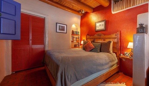 Comfort Single Room, 1 Queen Bed, Fireplace, Garden View