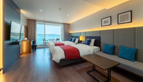 Deluxe Family Twin Room, Ocean View