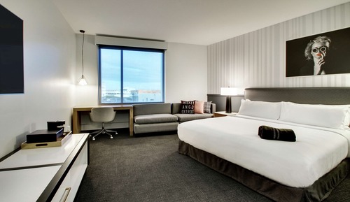 Accessible, Room, 1 King Bed (3x3 Shower, Hearing & Mobility)